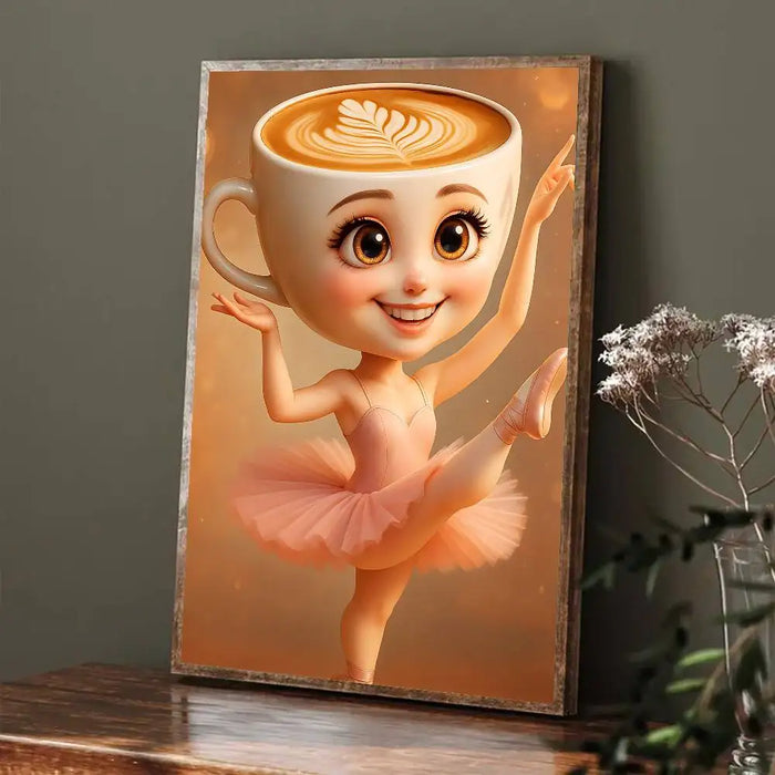 Poster Brainrot – Ballerina Cappuccina