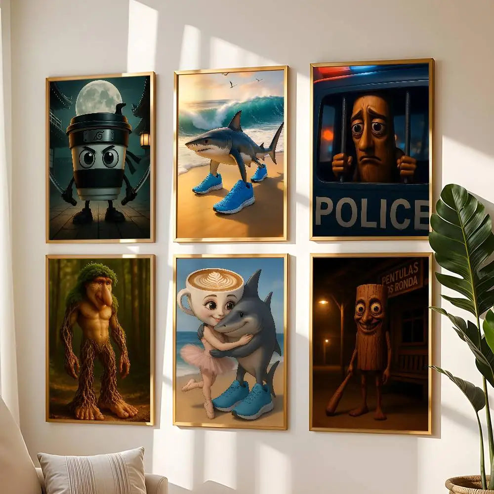 Poster Brainrot