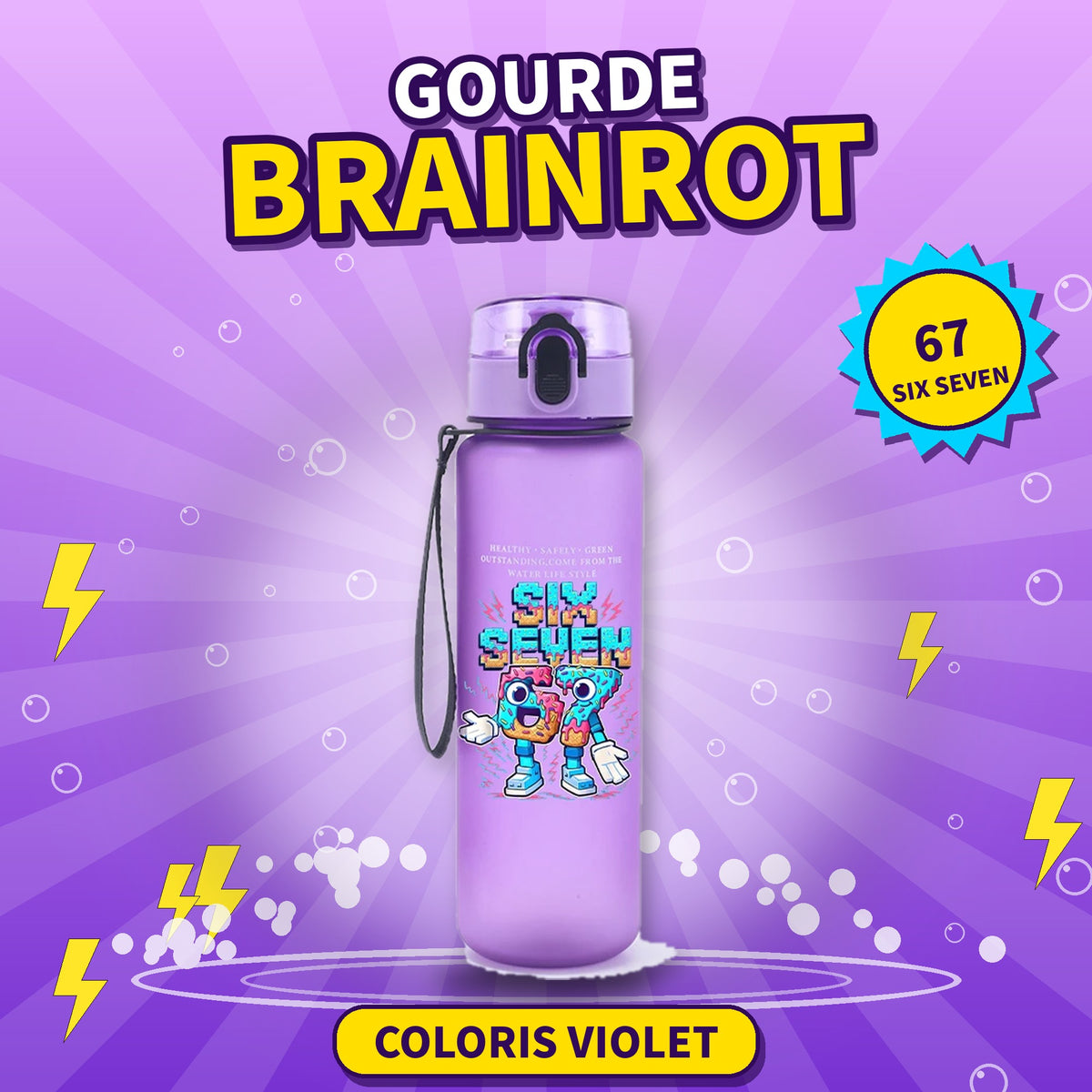 Gourde Brainrot 750 ml – 67