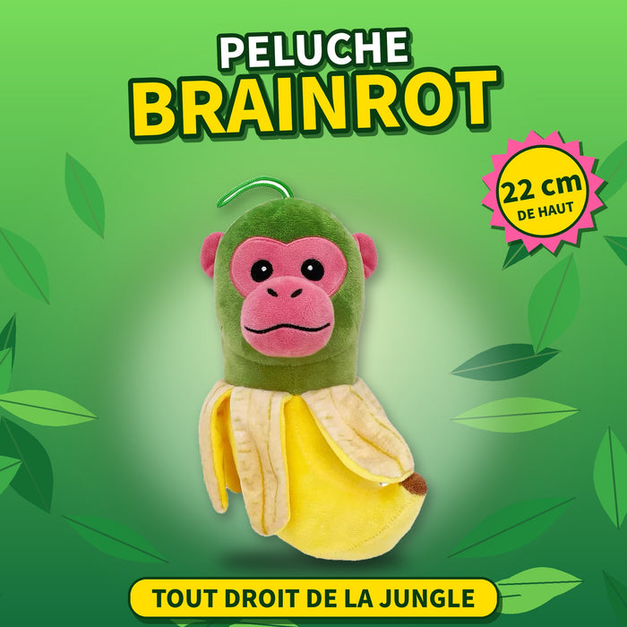 Peluche Brainrot – Chimpanzini Bananini